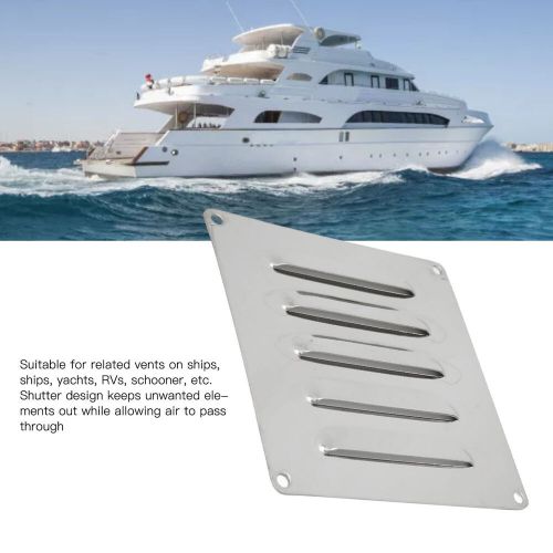 Boat cabin vents 12x12cm stainless steel boat air vent professional` corrosion