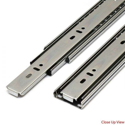 Gtv soft closing drawer slide set of (4) silver pk-l-h45-350-a marine boat