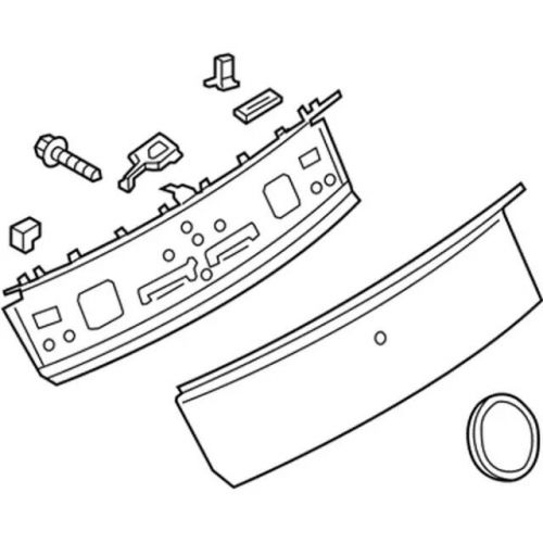 Genuine ford finish panel fr3z-6342528-jc