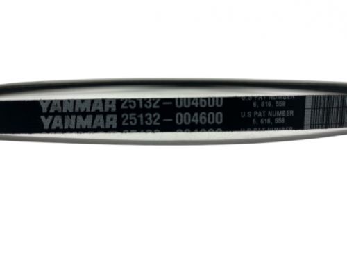 Yanmar 25132-004600 v-belt   a46  4jh2-e 4jh2-te 4jh2-dte 4jh2-ute 4jh3