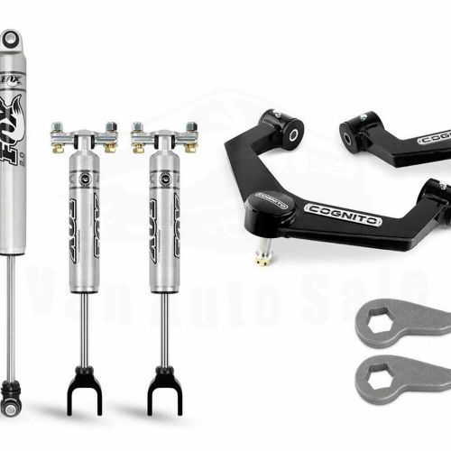 3&#034; uniball leveling kit with fox shocks for gmc sierra 3500hd 2020-21 cognito