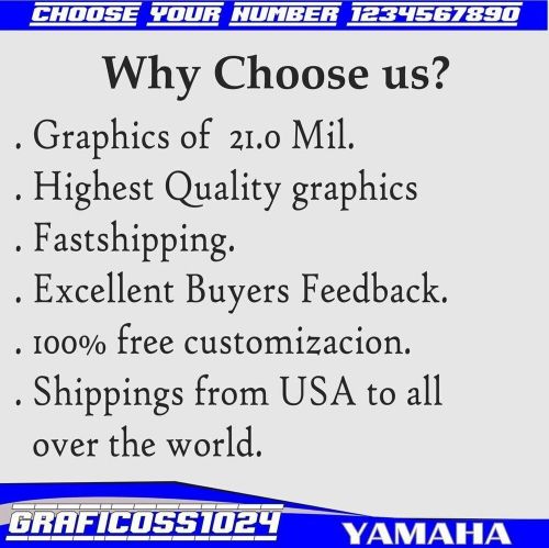 2014 2023 yamaha yfz450r graphics decal kit full stickers atv yfz 450r 2015-2024