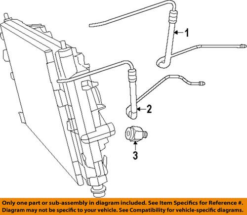 Mopar oem 4800267aa radiator-hose connector