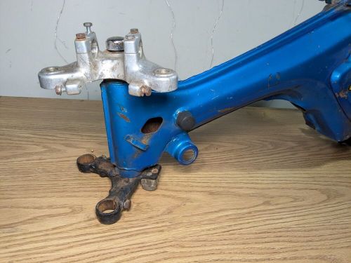 1971 honda cl70 oem frame, swing arm, and triple tree - used for parts