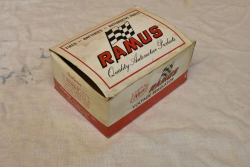 New ramus voltage regulator 9112 1963-1968 pontiac 1963 tempest usa made