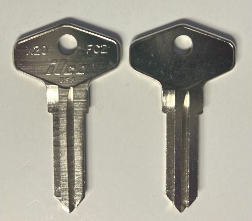 Ilco x20 (fc2) key blank uncut : fits capri