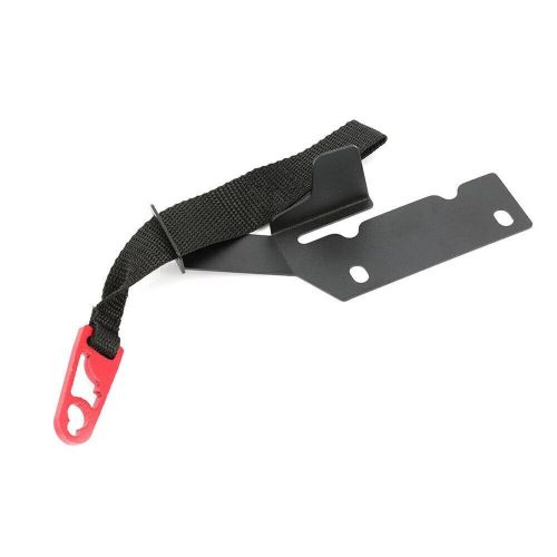 Versatile rear for seat release kit for ford f150 f250 f350 black strap