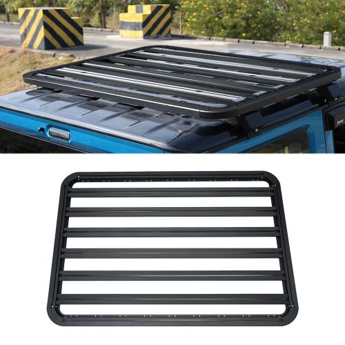 63&#034;x43&#034; platform flat roof rack cargo luggage carrier aluminum for most suvs new