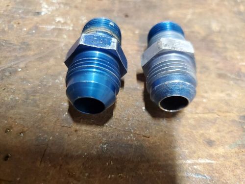 An816 fittings, 8an, 3/8npt, fuel, oil, hydraulic, qty:2, lot# 9