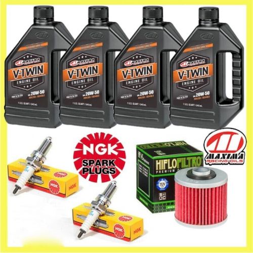 Yamaha v star 950 oil change 4 quarts tune up kit ngk spark plugs  xvs950 xvs