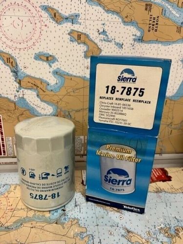 Sierra marine #18-7875 oil filter.