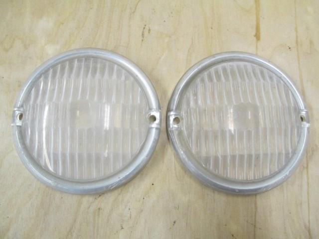 Jeep cj grill marker light turn signal lenses lense set 1976 - 1986 cj5 cj7