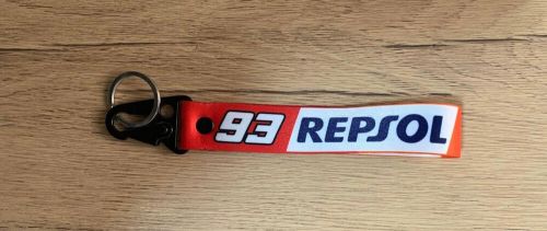 Honda keychain cbr keyring 8.5inch repsol crf lanyard marc marquez 93 orange