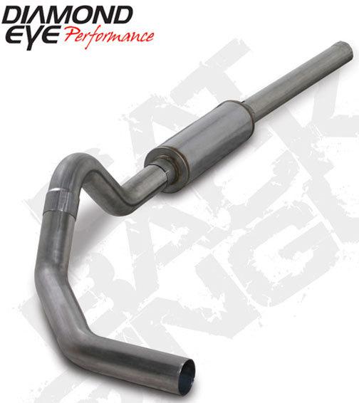 Diamond eye exhaust- 04-07 dodge 4" stainless-cat back single