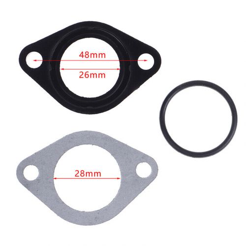 1set 26mm carburetor manifold intake pipe gasket spacer for motocross 110-160cc