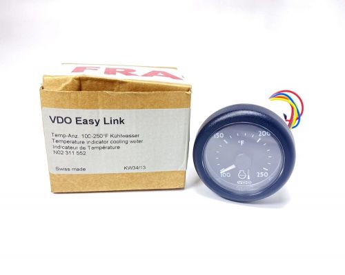 -new- vdo n02-311-552 , marine easy link temperature indicator gauge