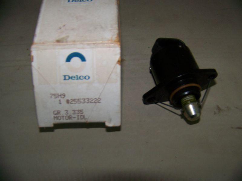 Idle air control valve delco 25533222