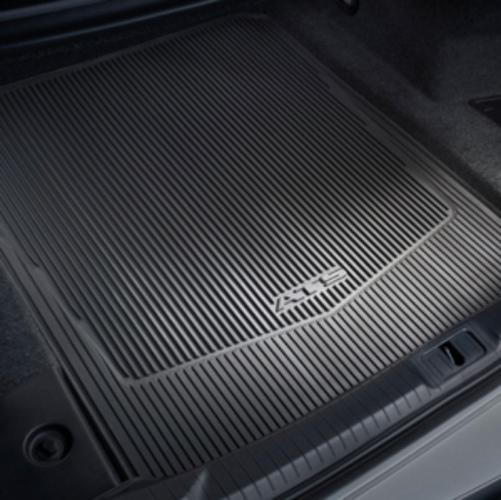 13-14 cadillac ats all weather black cargo trunk mat w/ ats logo 22759925