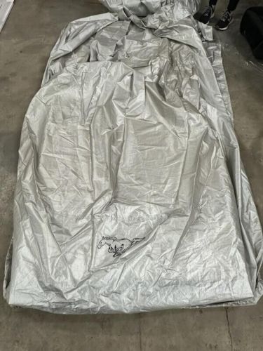 Universal 65-current mustang car cover in a bag-silver