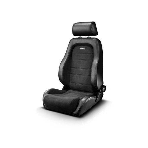 Sparco gt sport comfort w/ soft touch micro suede insert &amp; removable headrest