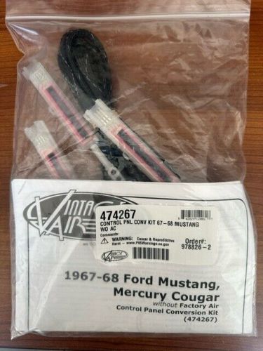 Vintage air gen iv surefit evaporator kit 67-68 mustang / cougar w/o factory a/c