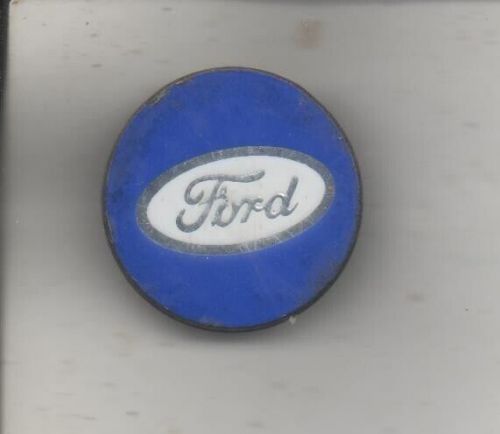 Vintage ford 1970s lapel pin 1&#034; logo emblem