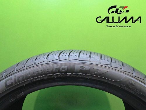 2 high tread pirelli tires 315/30/21 cinturato p7 m+s 105v porsche 90% #47005