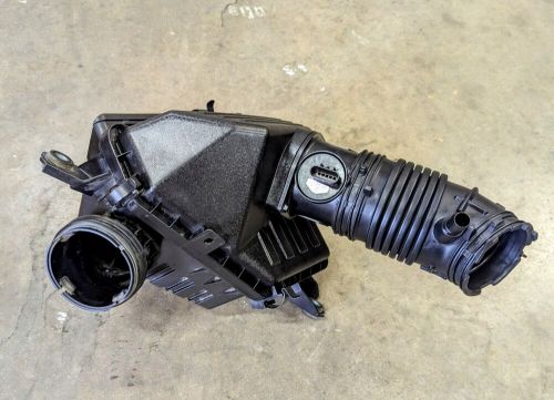 2010-2012 hyundai genesis coupe 3.8 oem air filter box maf sensor intake tube