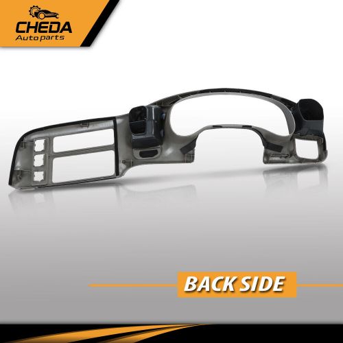 Fit for chevy astro van gmc safari 1995-2005 gray gauge cluster dash radio bezel