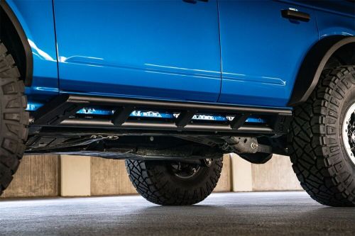 Dv8 offroad srbr 01 rock slider fits 21 23 fits for  bronco