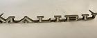 Vintage 1969-72 chevy chevrolet malibu fender badge metal automobile emblem