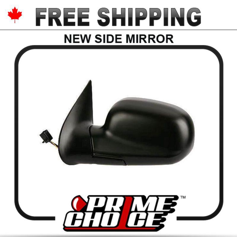 New electric power black driver side view mirror 2003-2004 santa fe left door