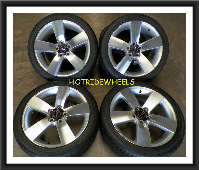 19" pontiac g8 oem wheels with bridgestone tires  245/40/19  92217688      #113c