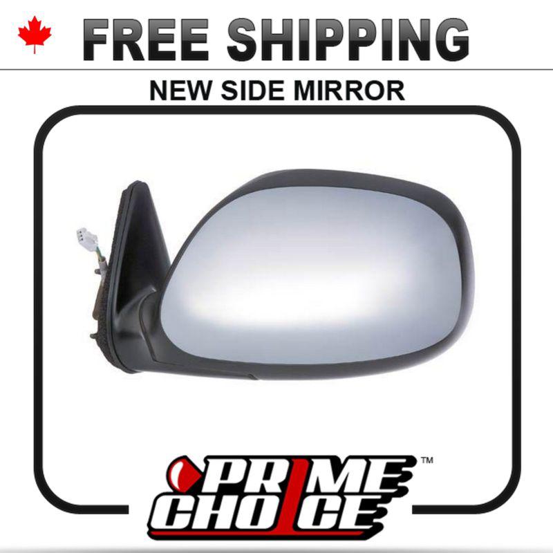 New electric power chrome driver side view mirror for toyota tundra left door