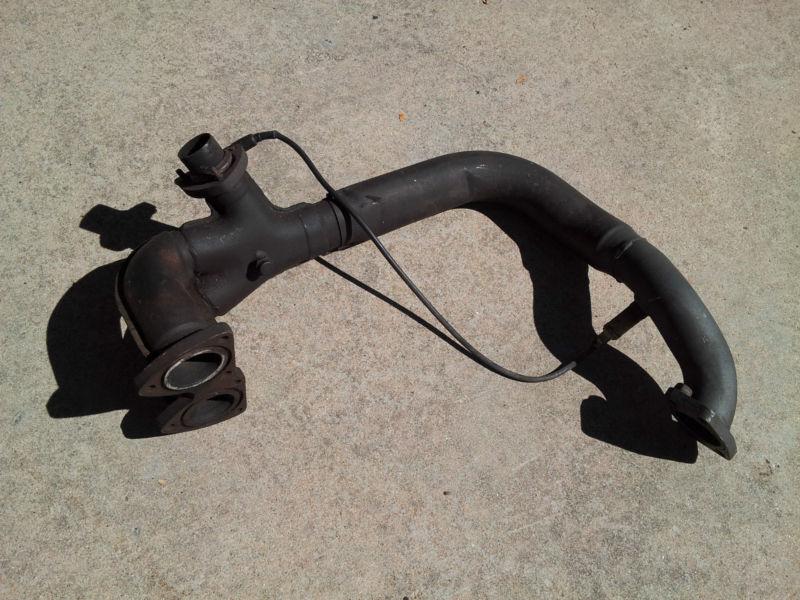 Porsche 944 turbo  s, 1-piece cross-over exhaust pipe w/ o2 sensor