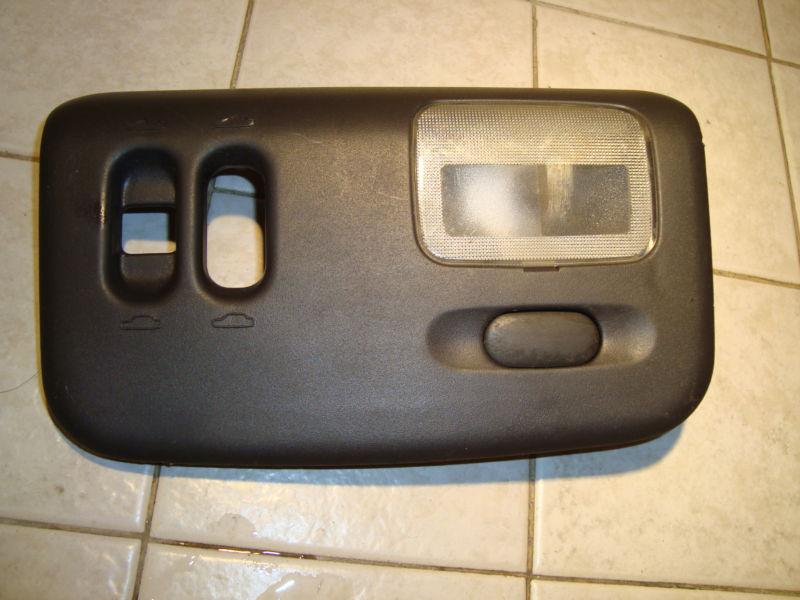 *oem* 95-99 nissan infiniti maxima i30 dome light sunroof switch trim >black<