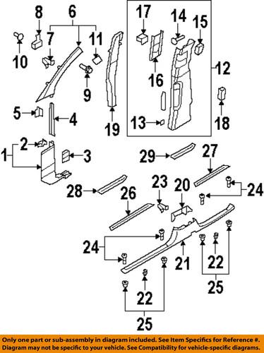 Audi oem 4l085337401c interior-front sill plate