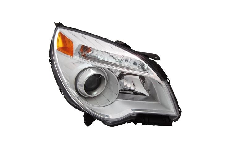 Right passenger side replacement headlight 10-10 chevy equinox ltz - 20892428