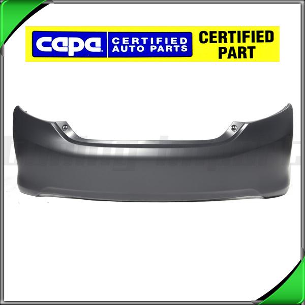 New bumper cover rear facial 2012-2013 toyota camry le primered capa to1100296c