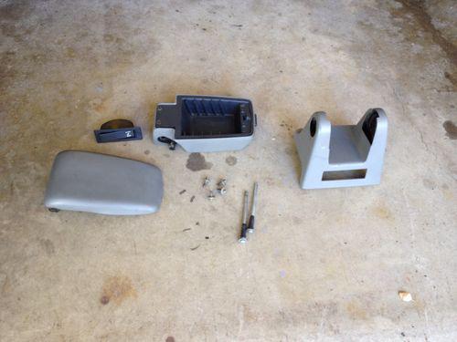 87-93 mustang grey arm rest