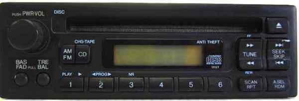 03 04 honda odyssey ex radio cd player 1xu1 oem lkq