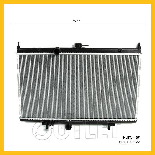 2007 2008 2009 nissan sentra radiator 2.0 l4 auto w/toc sedan l4 a/t 07-09 new