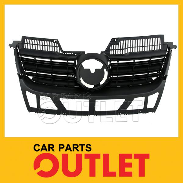 05 06 07 08 09 10 jetta gen5 grille material black plastic frame w/o chrome mldg