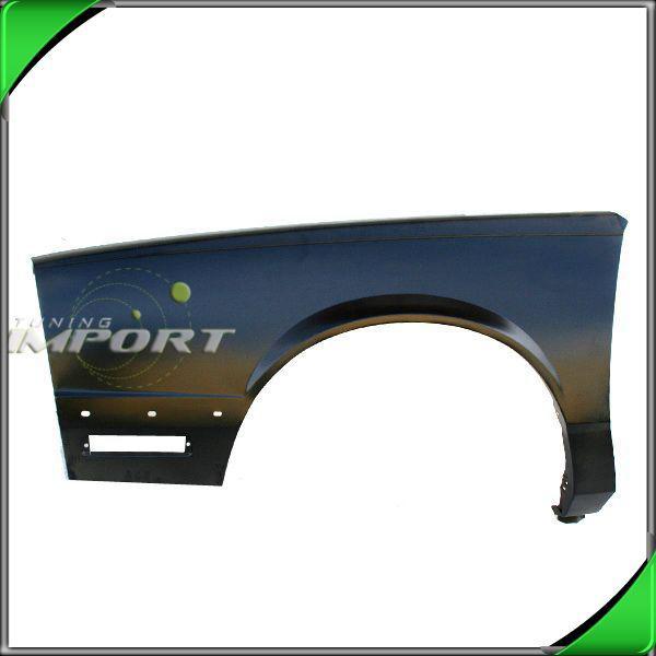 1982-1985 chevrolet celebrity left front fender primed black steel replacement