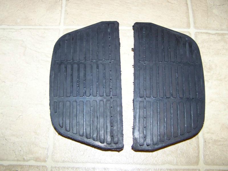 Harley rubber foot pads