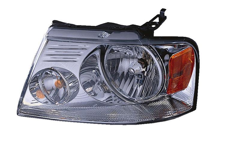 Depo driver & passenger side replacement headlight head lamp 04-08 ford f150