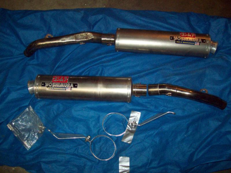 Honda rc51 sp2 yoshimura rs-3 exhaust system rvt1000r 2002-2006 rashed