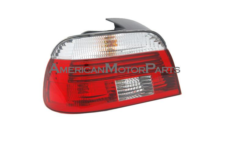 Depo pair replacement tail light white indicator 01-03 bmw e39 5-series 4dr