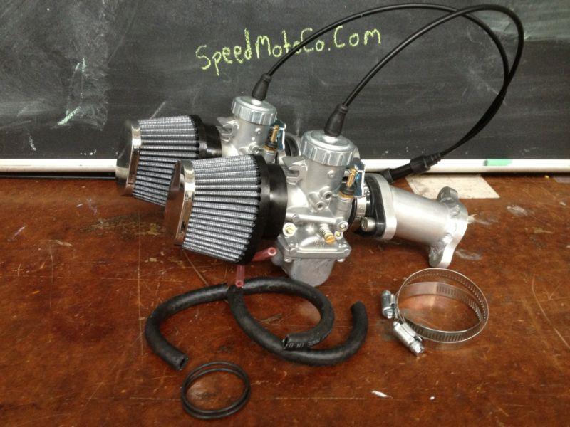 Cx500 mikuni carb kit vm34 complete kit cafe style cx 500 honda bratstyle