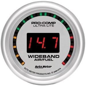 Autometer 2-1/16in. wideband a/f; street; ultra-lite